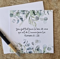 Carte postale Romains 8.28