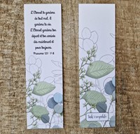 Marque-pages Psaume 121.7-8