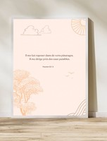Tableau avec cadre 