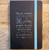 Carnet A5 turquoise Jérémie 29.11
