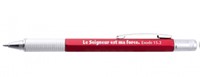 Stylo multi-outil rouge
