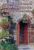 Mini carte porte ouverte