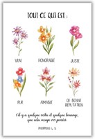 Tableau A4 en métal, grand format