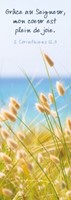 Marque-pages pampas au bord de l'océan