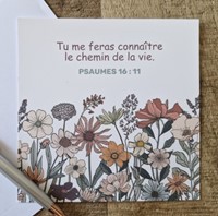 Carte postale Psaumes 16.11