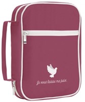 Pochette Bible grenat 