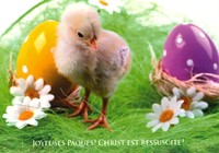 Carte postale Pâques