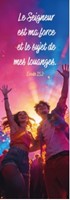 Marque-pages deux jeunes lors d'un concert