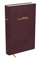 Bible Darby revisée format standard, rigide brun-rouge
