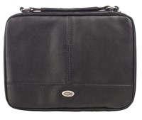 Pochette Bible XL noire ichtus