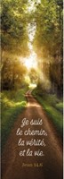Marque-pages chemin dans les bois