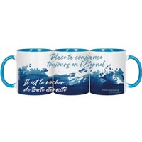 Mug Confiance Bleu