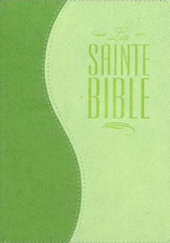 Bible similicuir anis et vert