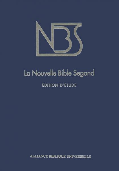 Nouvelle Bible Segond Edition d'étude (NBS)