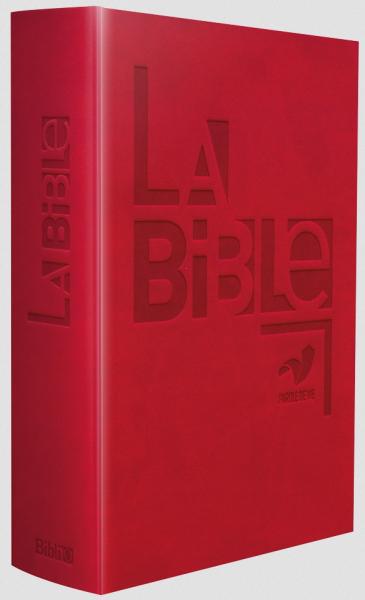 Bible similicuir rouge