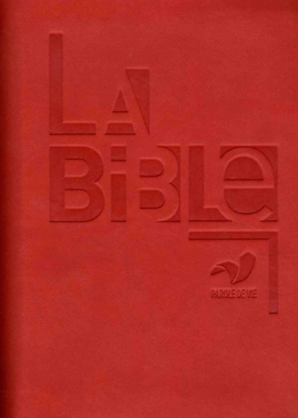 Bible similicuir rouge