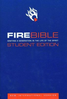 NIV Bible Fire Student Hardback