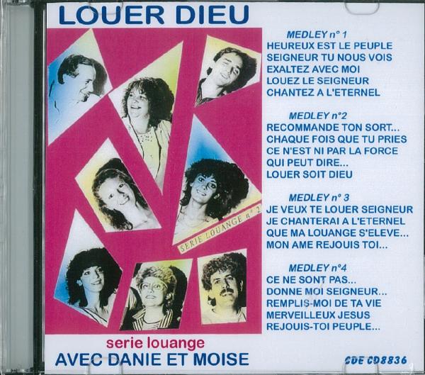 CD Louer Dieu avec Danie et Moïse