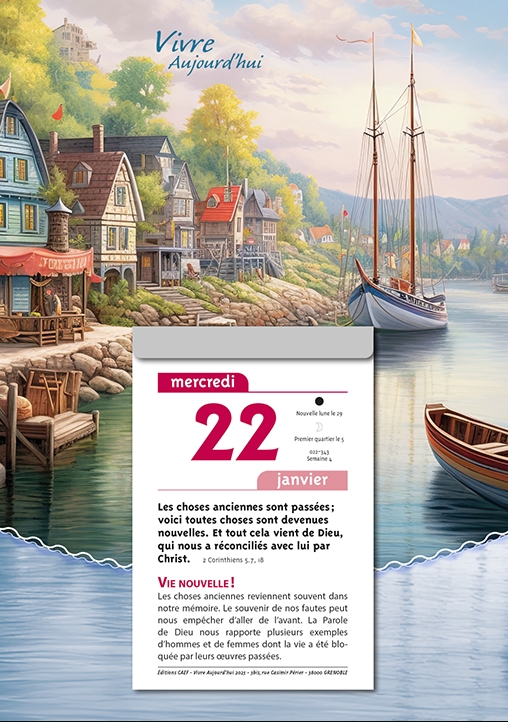 Vivre aujourd'hui  plaque 2025