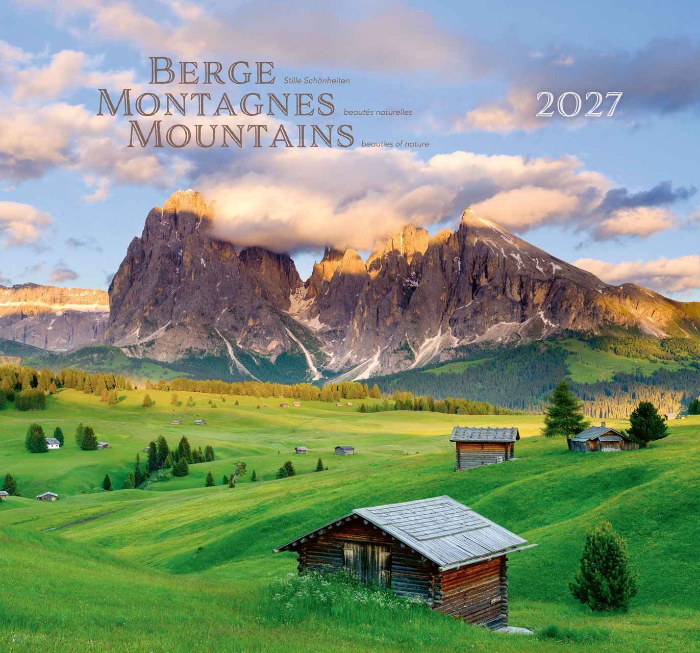 Calendrier Montagnes beautés naturelles 2027