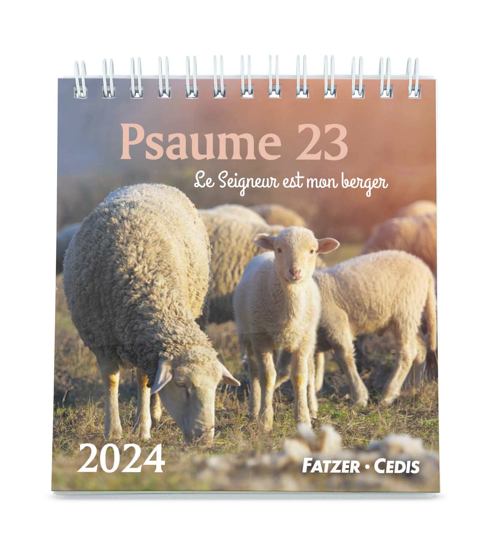 Psaume 23 calendrier petit format 2023