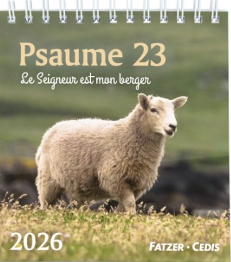 Psaume 23 calendrier petit format 2026