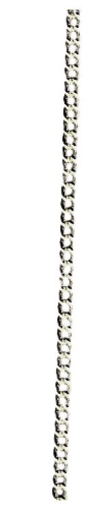 Collier en argent 50cm