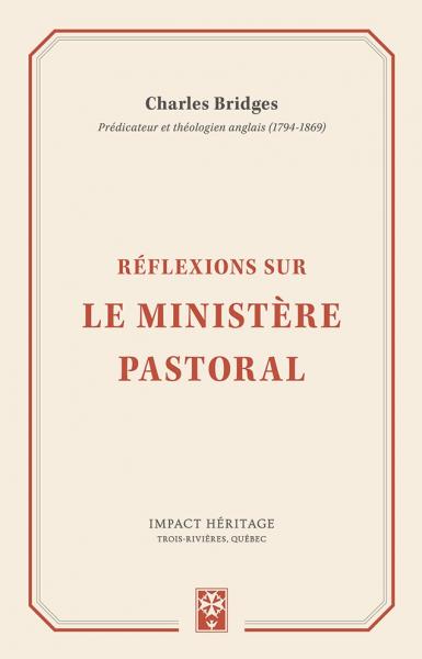 Réflexions sur le ministère pastoral