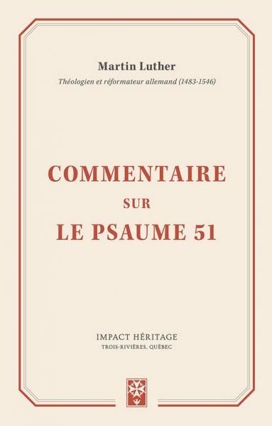 Commentaire sur le Psaume 51