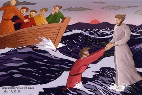 Puzzle Jésus marche sur les eaux