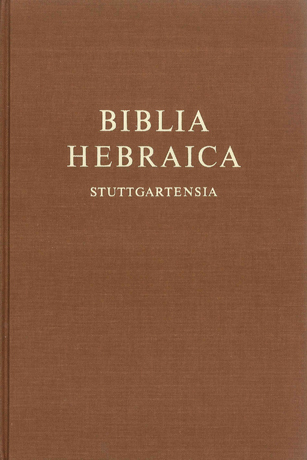 Biblia Hebraica Stuttgartensia (BHS)