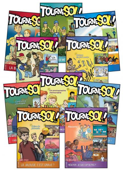 Tournesol - Lot aléatoire de 10 anciens numéros différents