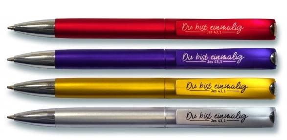 Stylo à bille sonja tu es unique Es 43v1: existe en rouge, lilas, dorée et  argentée (3700318977519): CLC France