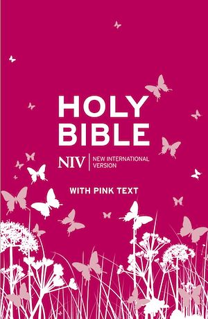 NIV Bible Pocket Zip Pink