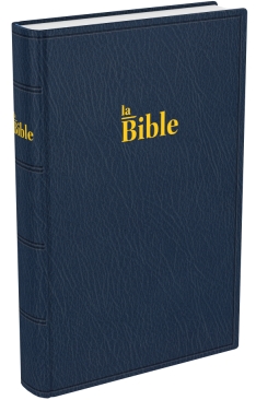 Bible Darby format standard, souple bleu