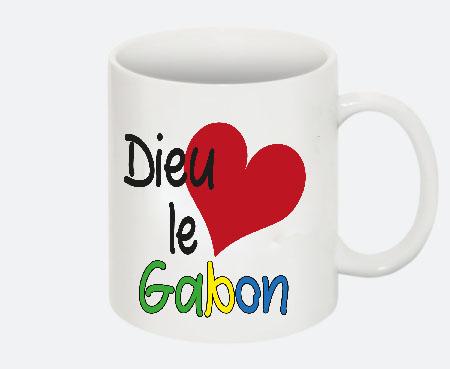 Mug Dieu aime le Gabon