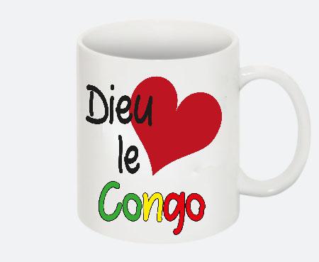 Mug Dieu aime le Congo