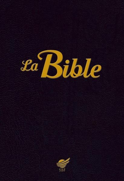 Bible souple noire