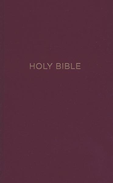 NKJV Pew Bible Burgundy Hardback