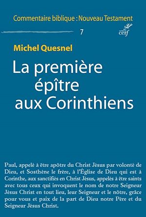 La première épître aux Corinthiens