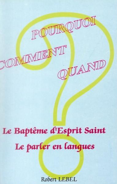 Le baptême d'Esprit Saint - Le parler en langues