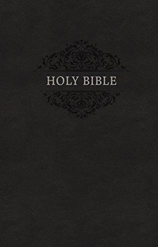 KJV Bible soft touch edition Black