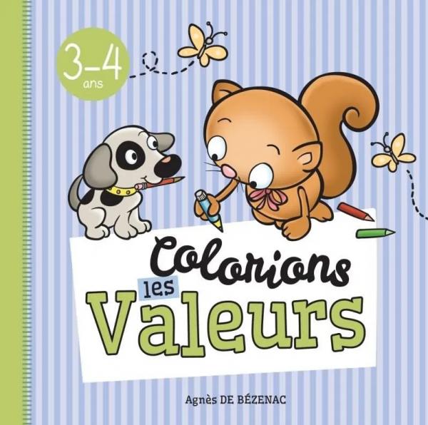 Colorions les valeurs (3-4 ans)