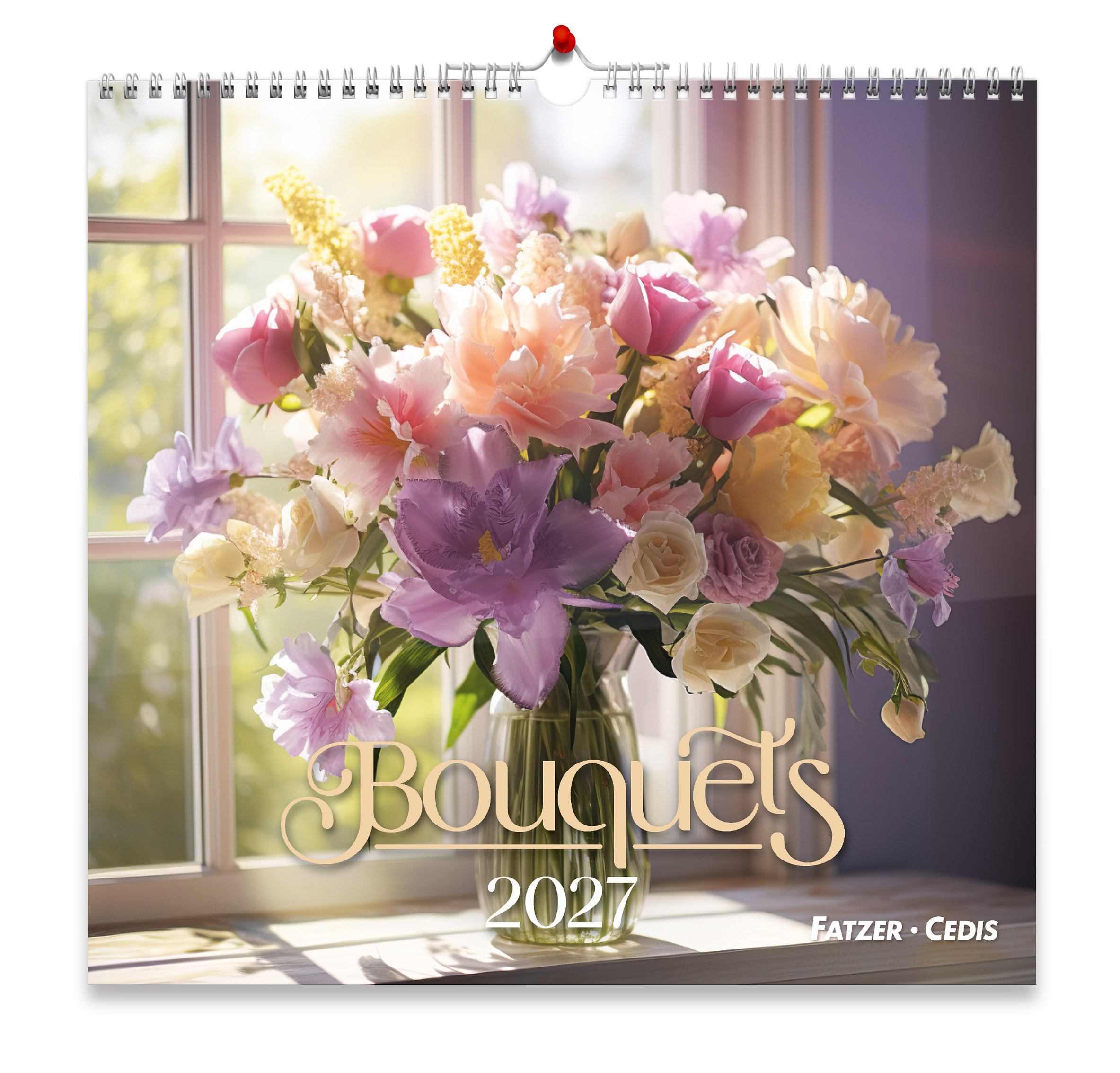Bouquets calendrier grand format 2027