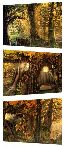 Cartes postales Auderset "Rendez-vous dans la forêt 3"