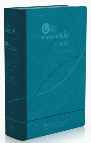 Bible Vie nouvelle vivella bleue