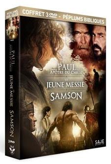 Dvd coffret 3 dvd- peplums bibliques