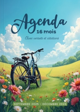 Calendrier mural 2024 Fleuri A4