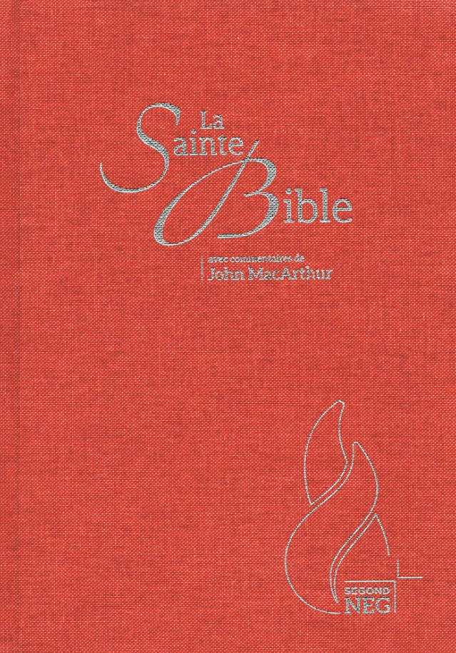 Bible d'étude NEG MacArthur