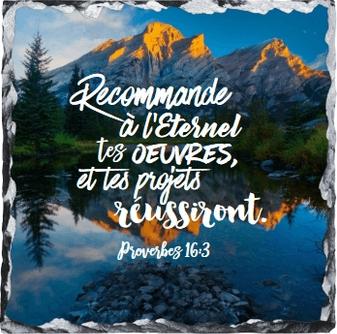 Ardoise Proverbes 16:3